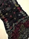 New Creap Silk With Ajrakh Print Sarees Wholesale In India